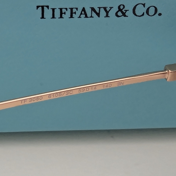 Tiffany & Co. Rose Gold Eyewear Frame - Picture 4 of 5